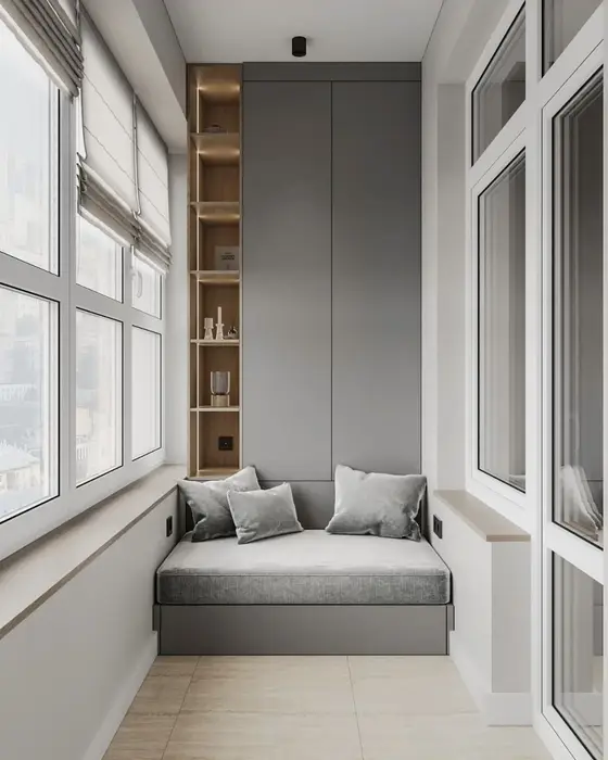 Inspirace pro balkon nebo lodžii – ukázka 12