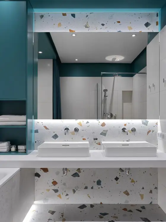 Inspirace pro rekonstrukci koupelny – ukázka 24