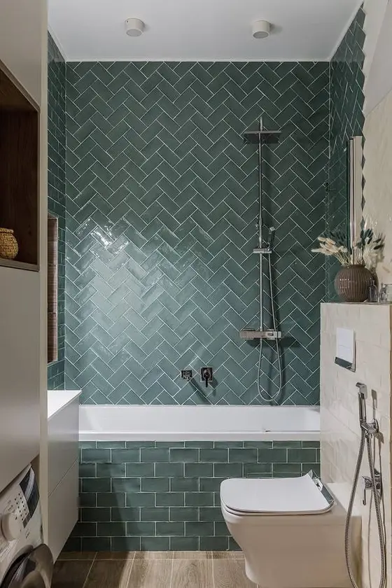 Inspirace pro rekonstrukci koupelny – ukázka 48