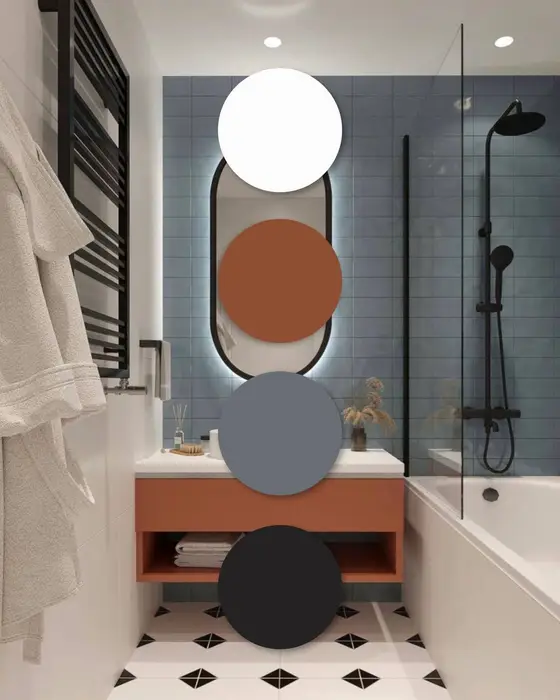 Inspirace pro rekonstrukci koupelny – ukázka 50