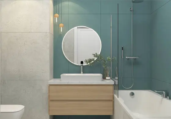 Inspirace pro rekonstrukci koupelny – ukázka 55