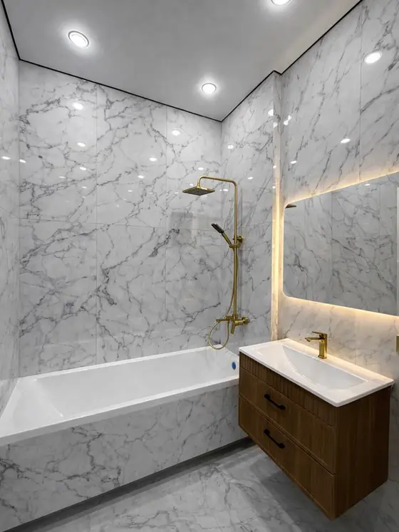 Inspirace pro rekonstrukci koupelny – ukázka 65
