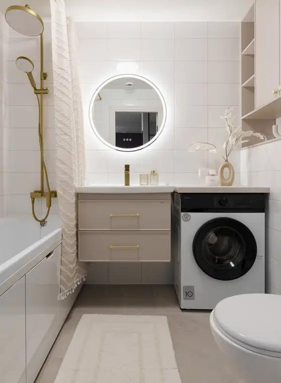 Inspirace pro rekonstrukci koupelny – ukázka 73