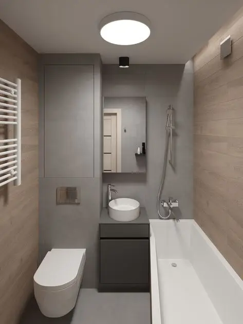 Inspirace pro rekonstrukci koupelny – ukázka 75