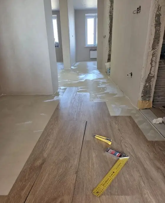 Pokládka podlahy z naší realizace – ukázka 183